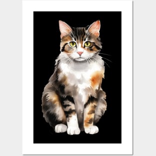 Manx Cat Posters and Art